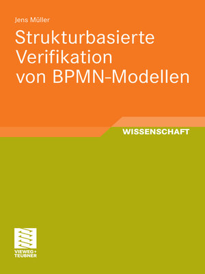 cover image of Strukturbasierte Verifikation von BPMN-Modellen
